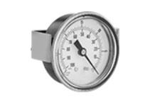 VACUUM GAUGE - Ø2,5" 30HG 1/4NPTM - PANEL MOUNT